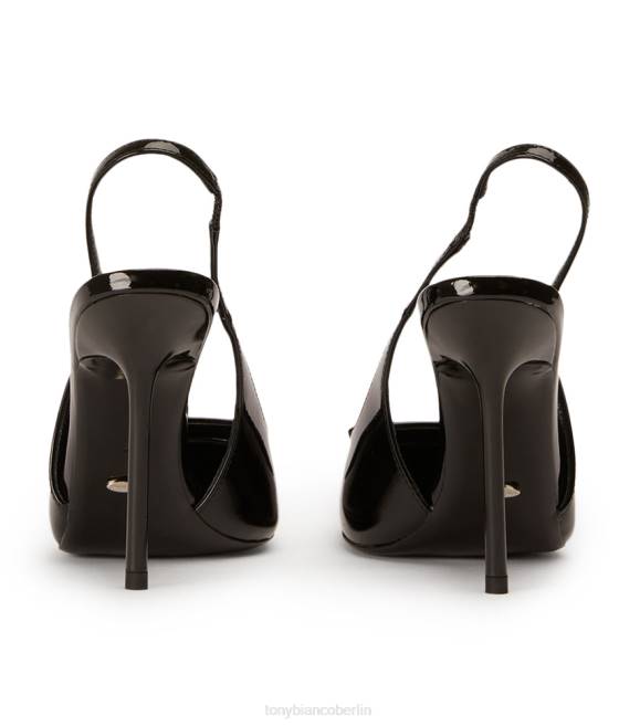 Stöckelschuhe| de Tony Bianco Frauen Rue Heels schwarzes Lackleder 462447